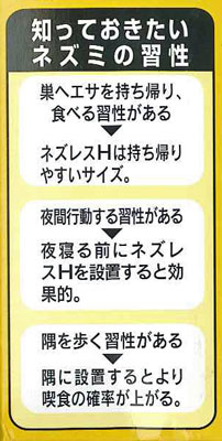 ネズミの習性