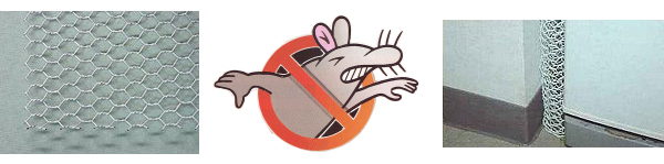 ネズミ侵入防止　 防鼠金網ハード　6袋セットのトップ画像